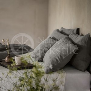 Linen pillowcase GREY